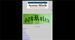 Desktop Screenshot of 60krolex.accessmusic.biz